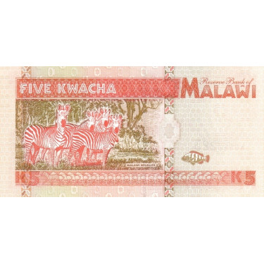 Malawi 5 Kwacha 1995 P30