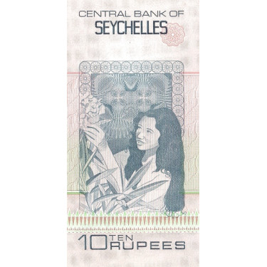 Seychelles 10 Rupees ND 1983 P28