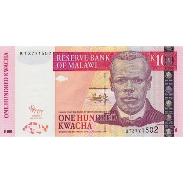 Malawi 100 Kwacha 2011 P54c
