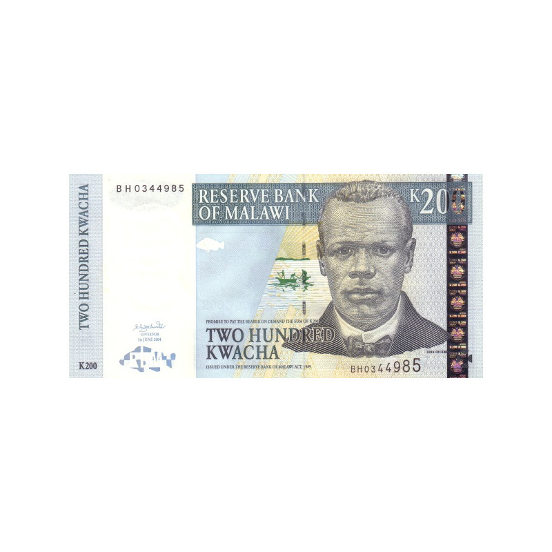 Malawi 200 Kwacha 2004 P55