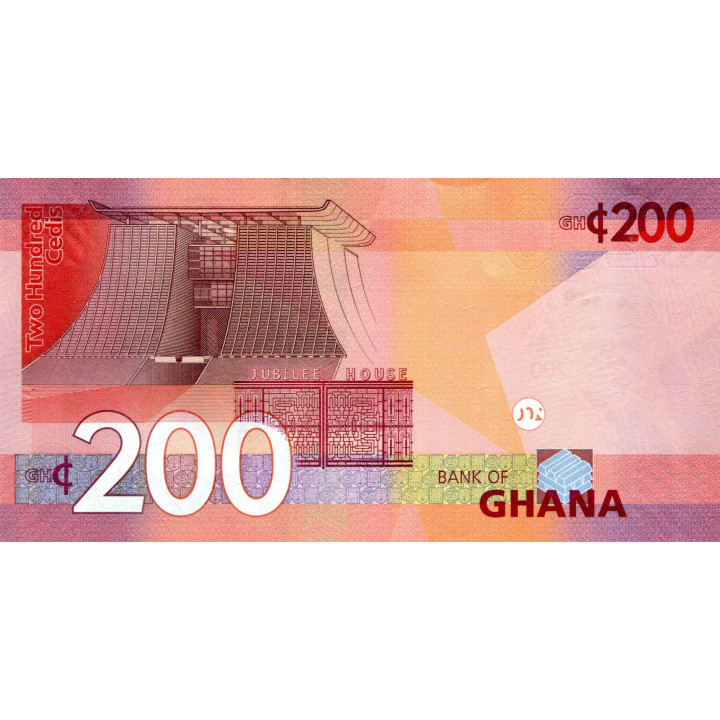 Ghana 200 Cedis 2019 P-51