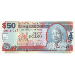 Barbados 50 Dollars 2007 P70a