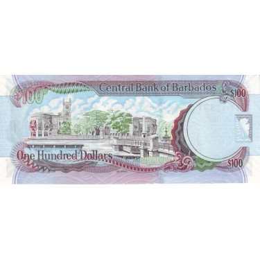 Barbados 100 Dollars 2007 P71a