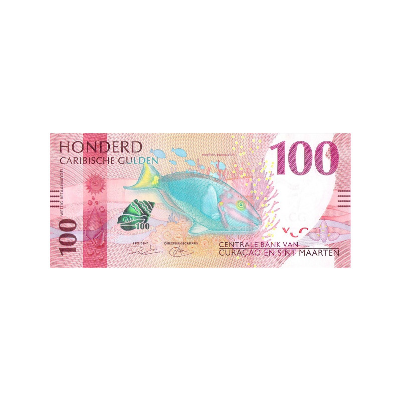 Curaçao och Sint Maarten 100 Caribbean Gulden 2025 P4
