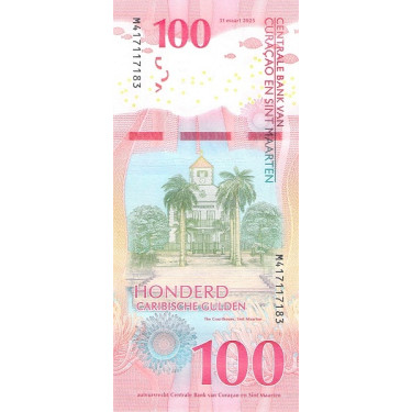 Curaçao och Sint Maarten 100 Caribbean Gulden 2025 P4