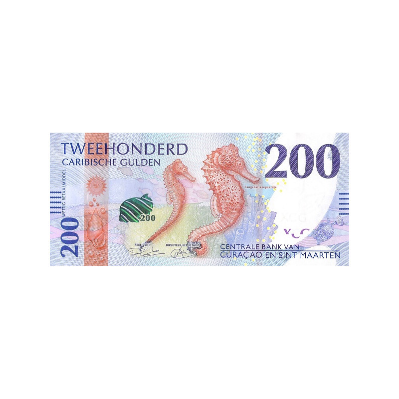 Curaçao och Sint Maarten 200 Caribbean Gulden 2025 P5