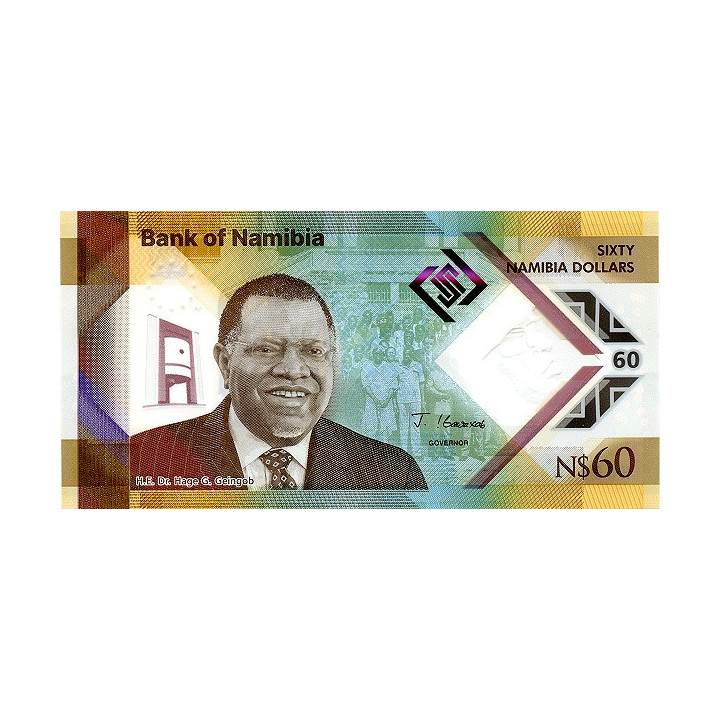 Namibia 60 Dollars 2025 P19