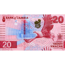 Zambia 20 Kwacha 2024 P63
