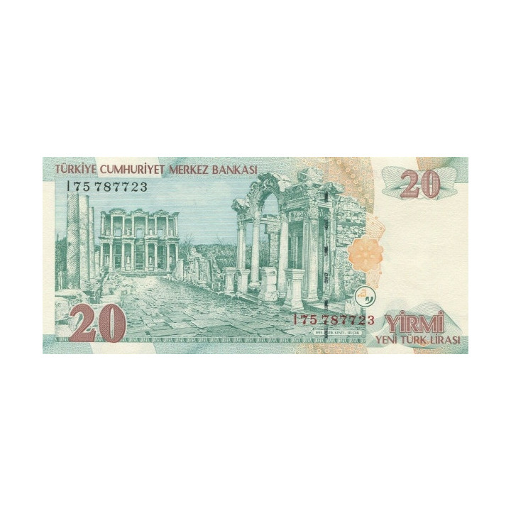Turkey 20 Lira 2005 P219