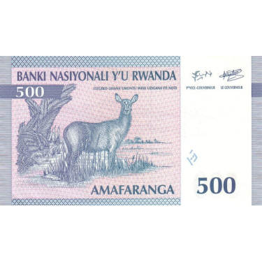 Rwanda 500 Francs 1994 P23