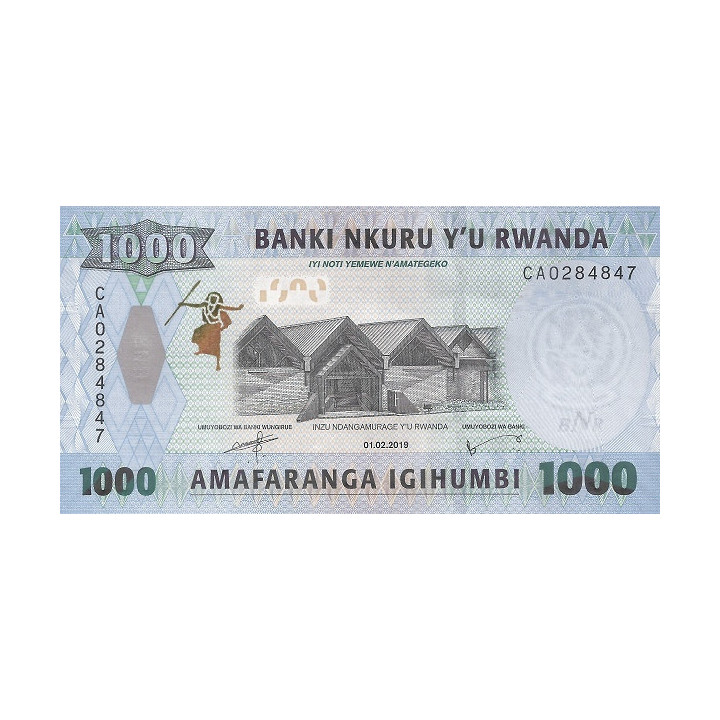 Rwanda 1000 Francs 2019 P39b