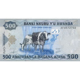 Rwanda 500 Francs 2013 P38
