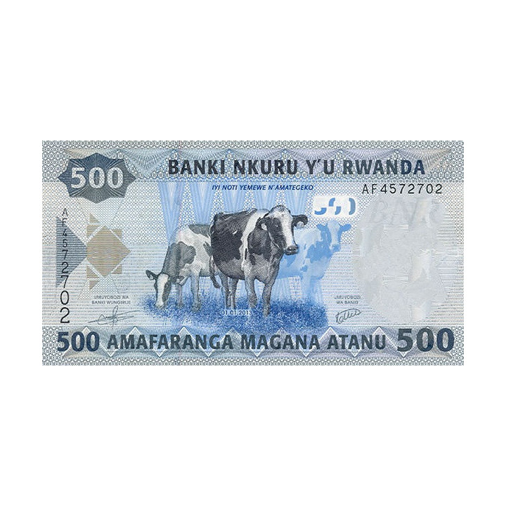 Rwanda 500 Francs 2013 P38
