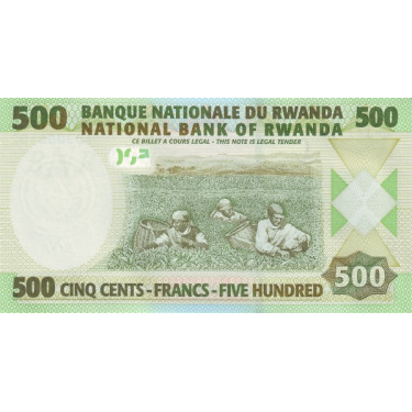 Rwanda 500 Francs 2008 P34