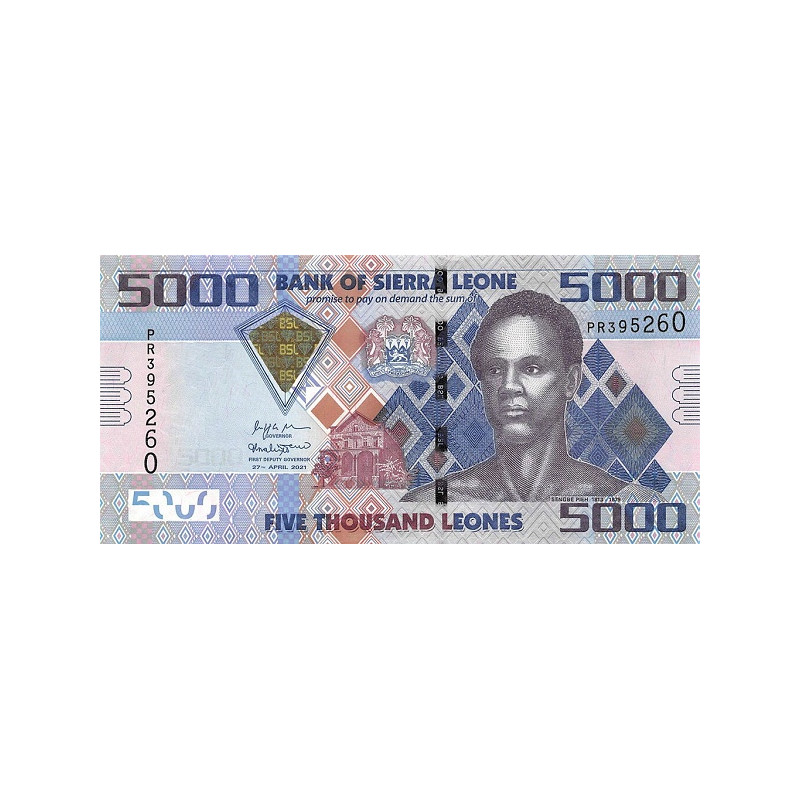 Sierra Leone 5000 Leones 2021 P32