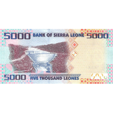 Sierra Leone 5000 Leones 2021 P32