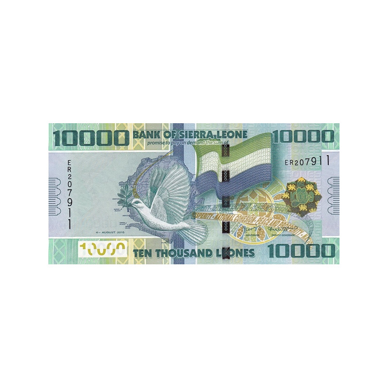 Sierra Leone 10.000 Leones 2015 P33