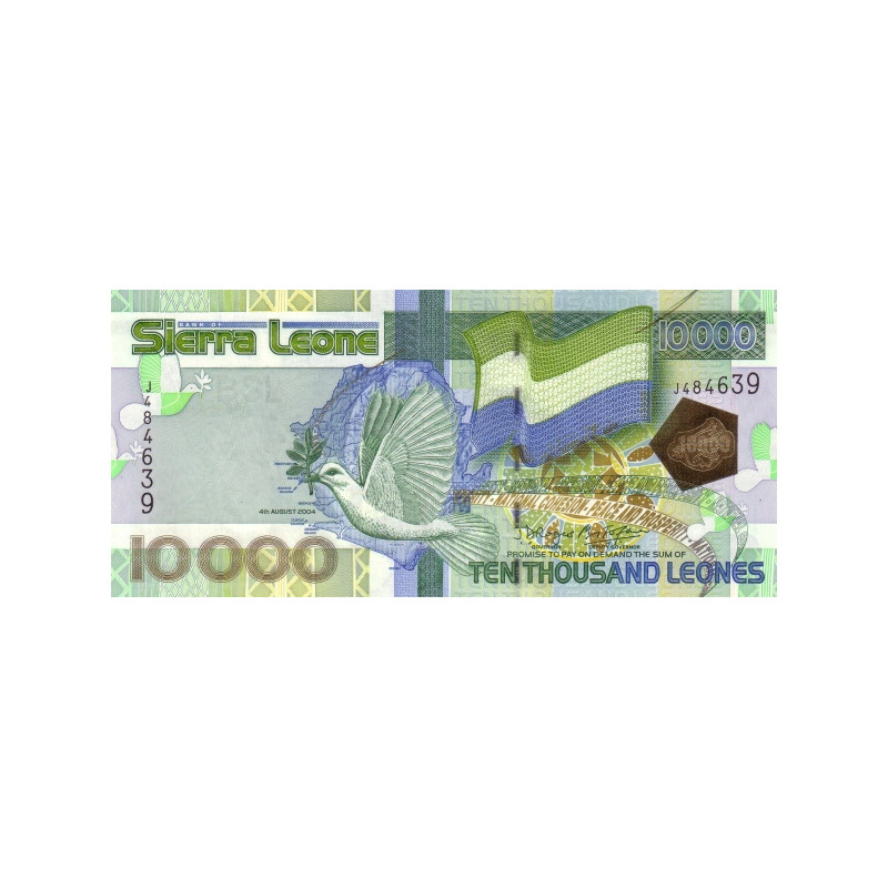 Sierra Leone 10.000 Leones 2004 P29a