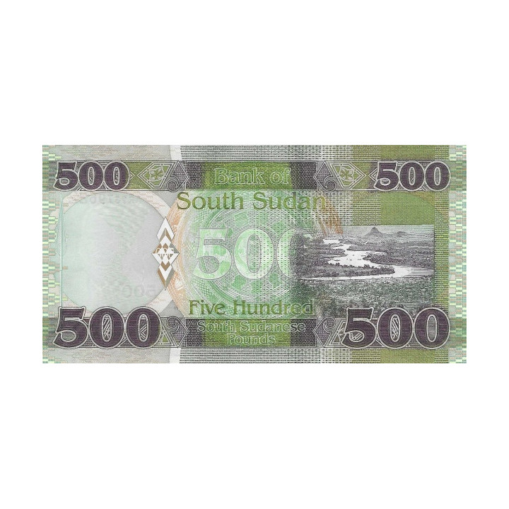 Sydsudan 500 Pounds 2020 P16b
