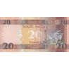Sydsudan 20 Pounds 2016 P13b
