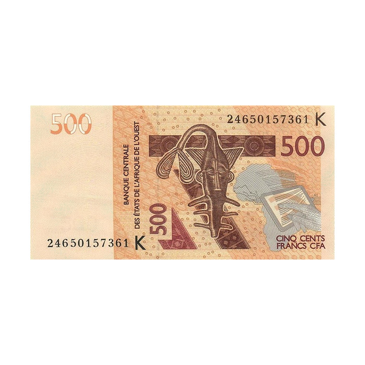 West African States 500 Francs 2024 P719K