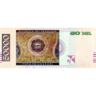 Paraguay 50.000 Guaranies 2022 P239