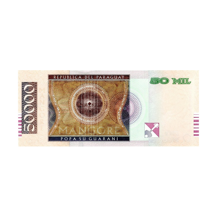 Paraguay 50.000 Guaranies 2022 P239