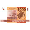 French Pacific Territories 1000 Francs ND 2014 P-6(3)