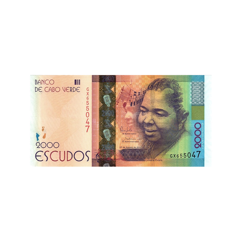 Cape Verde 2000 Escudos 2024 P74b