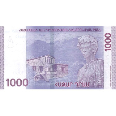 Armenia 1000 Dram 2022 P61b