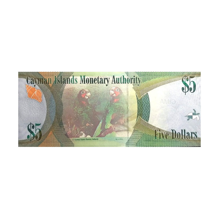 Kaymanöarna 5 Dollars 2018 P39c
