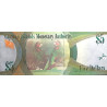 Cayman Islands 5 Dollars 2018 P39c