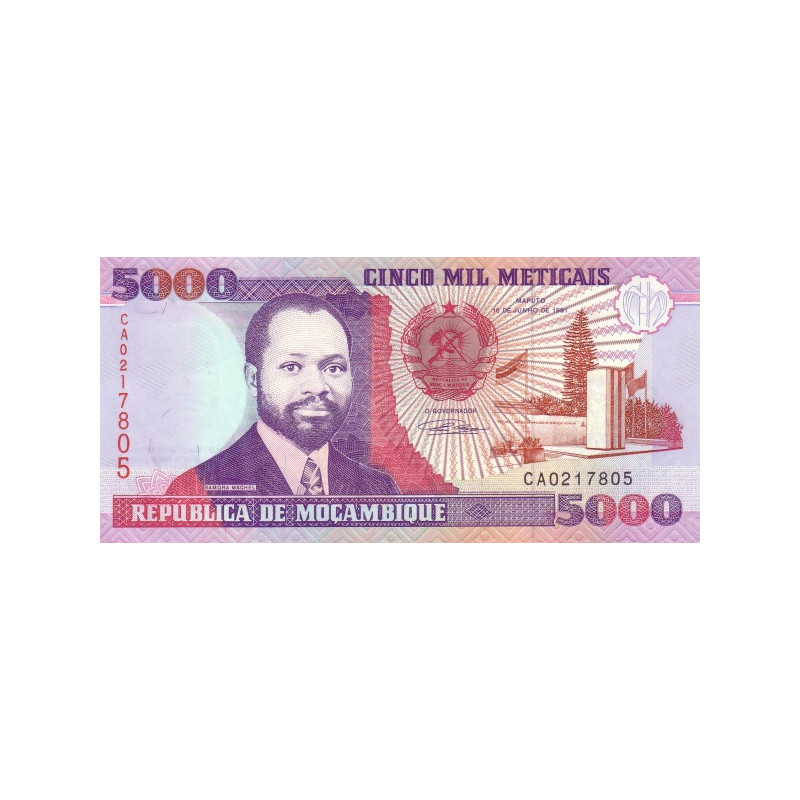 Mozambique 5000 Meticais 1991 P136