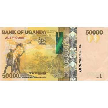 Uganda 50000 Shillings 2021 P54