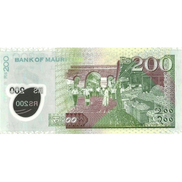 Mauritius 200 Rupees 2024 (2025)
