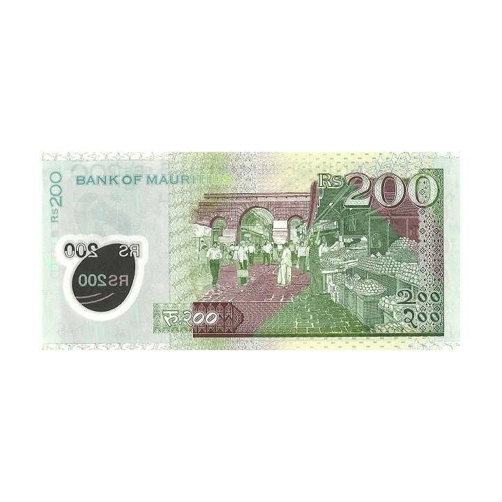 Mauritius 200 Rupees 2024 (2025)