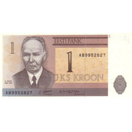 Estland 1 Kroon 1992 P69
