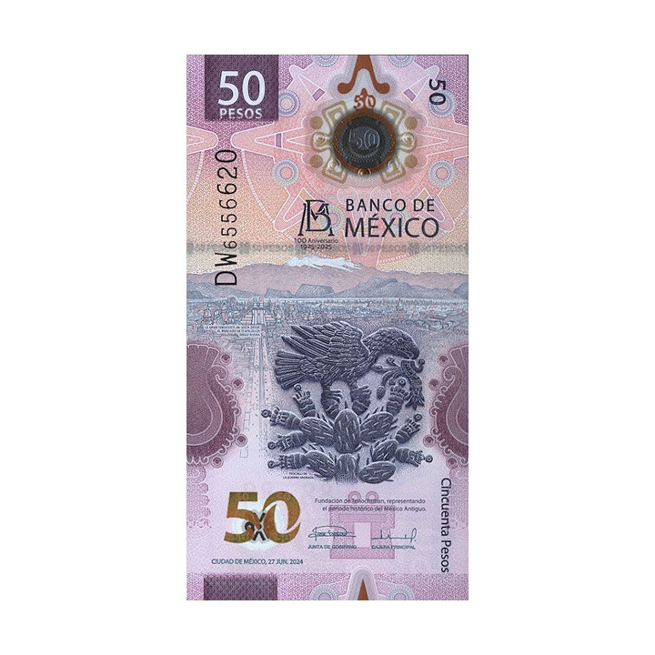 Mexiko 50 Pesos 2025 P138