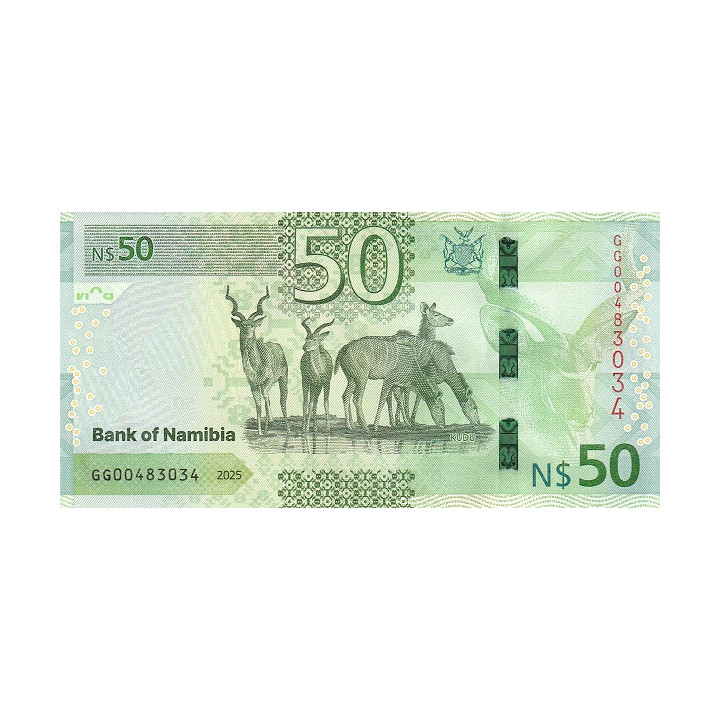 Namibia 50 Dollars 2025 P22