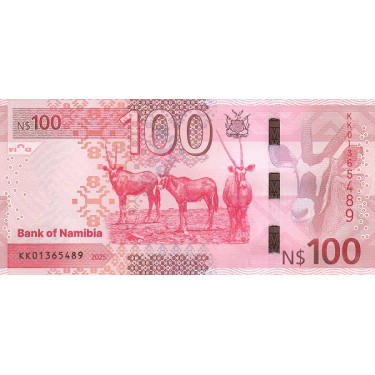 Namibia 100 Dollars 2025 P23