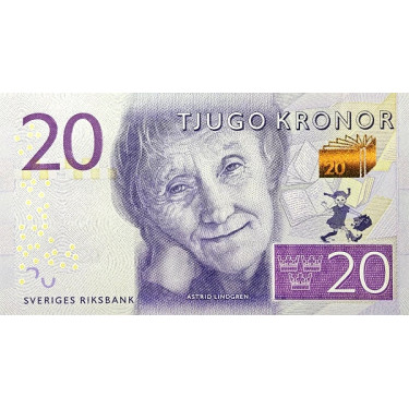 Sweden 20 Kronor 2022 P69c