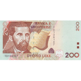 Albanien 200 Leke 2001 P67
