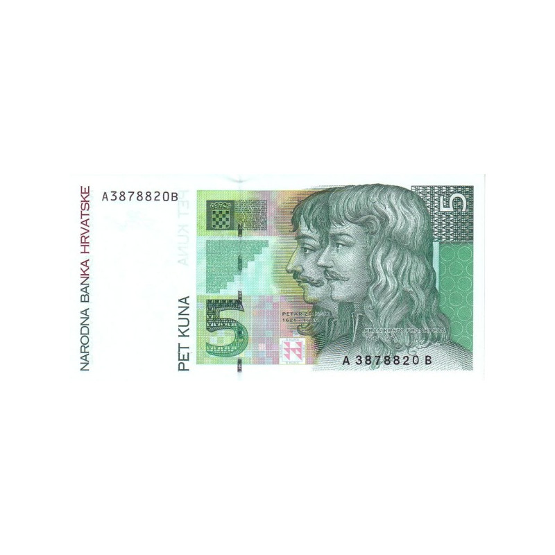 Croatia 5 Kuna 1993 P28