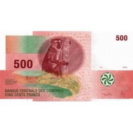 Comoros 500 Francs 2006 P15b