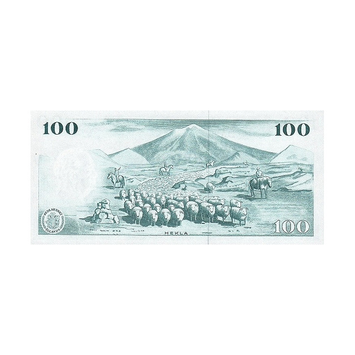 Iceland 100 Kronur 1961 P44