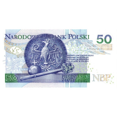 Polen 50 Zlotych 2017 P185b