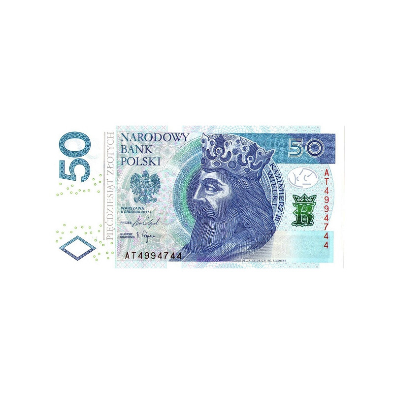 Polen 50 Zlotych 2017 P185b