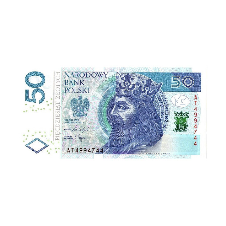 Polen 50 Zlotych 2017 P185b