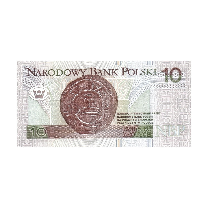 Poland 10 Zlotych 1994 P173