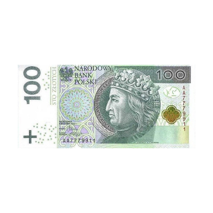 Poland 100 Zlotych 2012 P186a